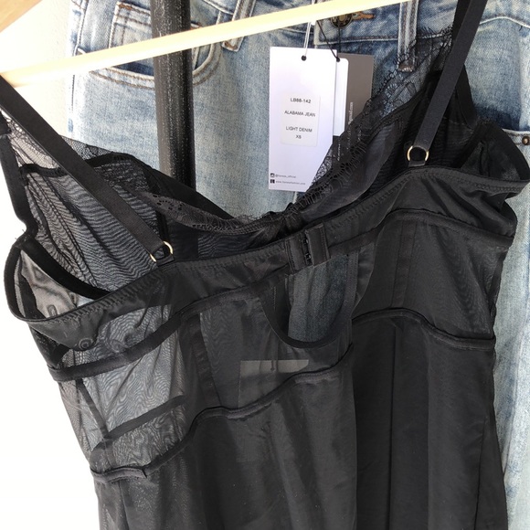 *SOLD* la Vie en Rose Sheer Lingerie Top - Picture 6 of 6